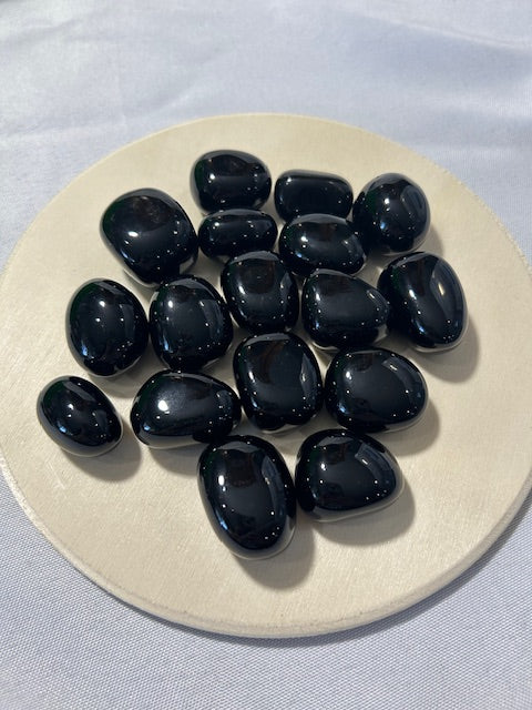 Black Obsidian Tumbles - Large