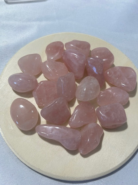 Rose Quartz Tumbles - Large