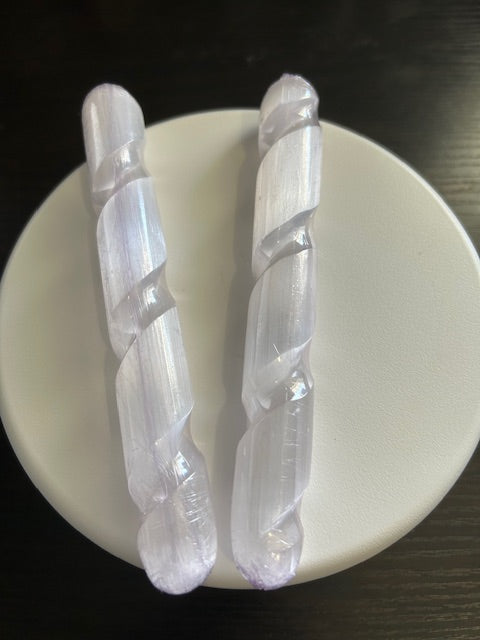 Selenite Wand 6" Polished