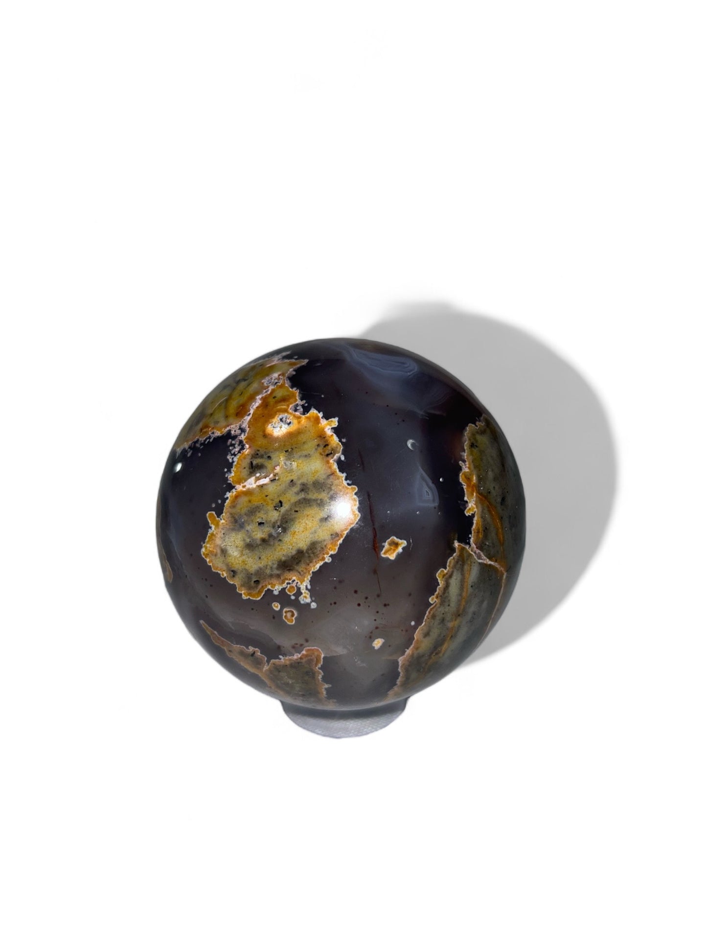 "Earth" Agate Sphere - XL