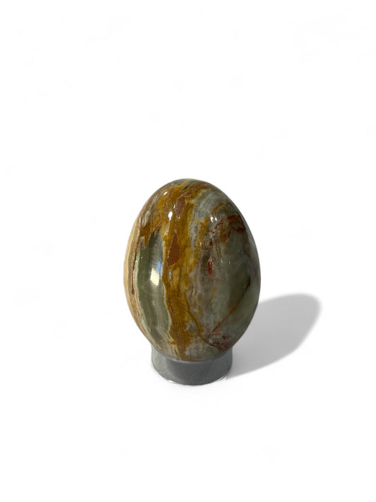 Banded Green Onyx Egg 2