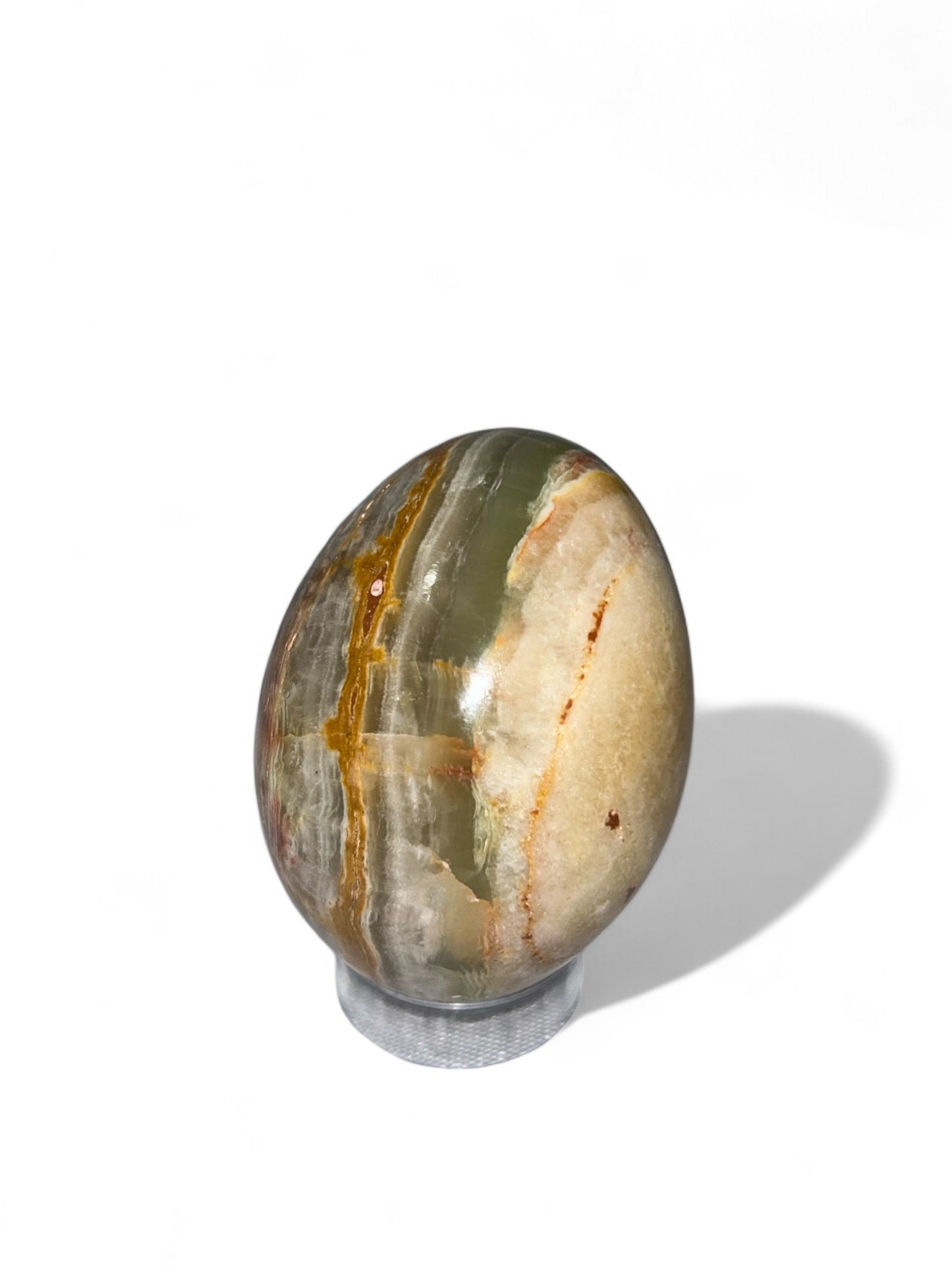 Banded Green Onyx Egg 2