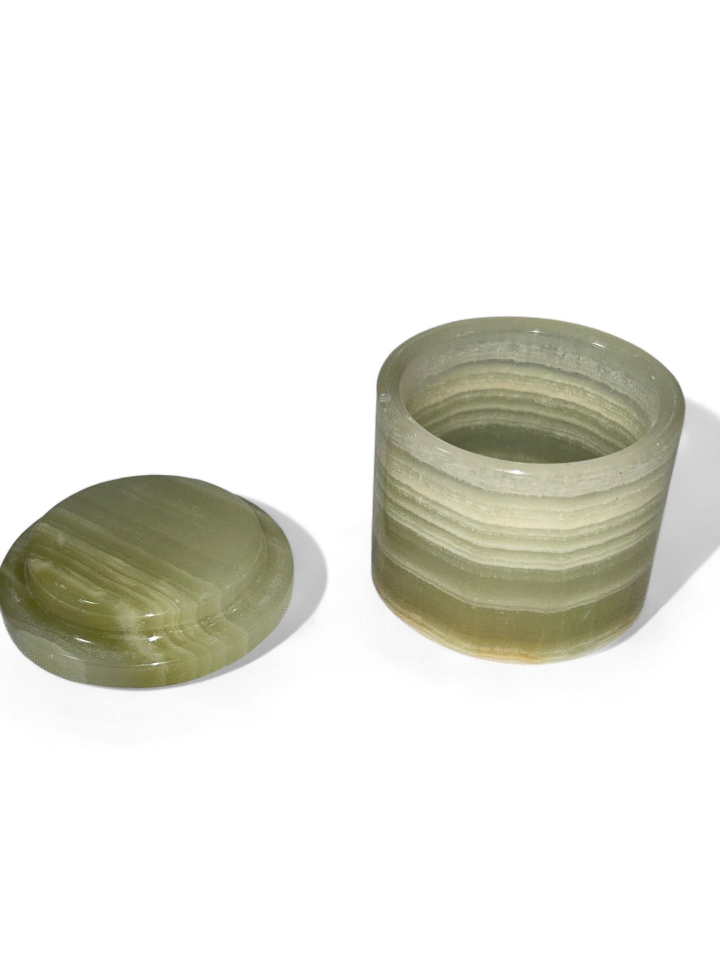 Green Onyx Mini Container